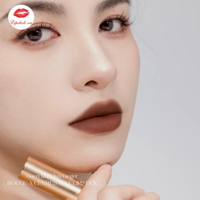 Gucci Rouge À Lèvres Matte Lipstick, 122 Eliza Ginger