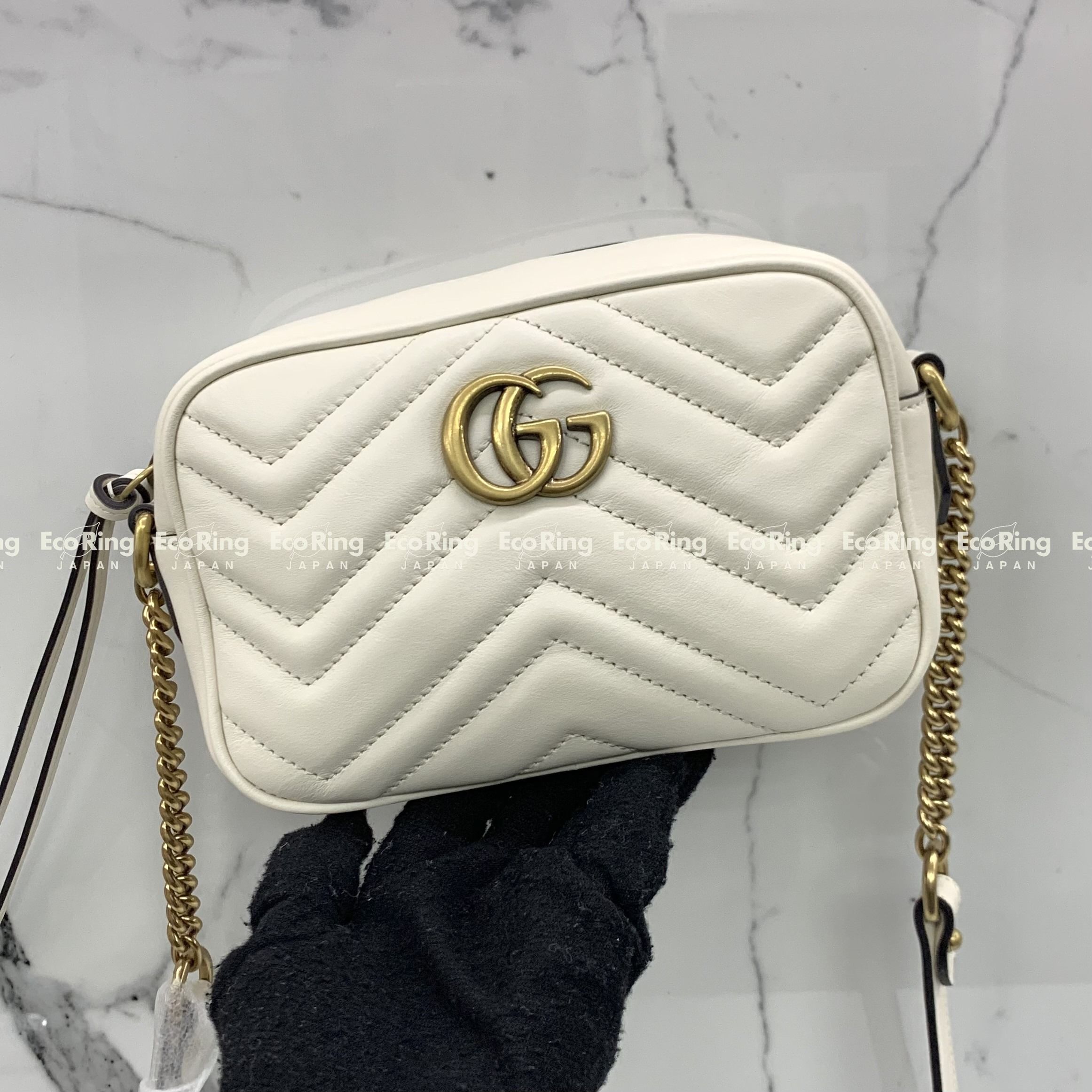 GUCCI 448065 MARMONT GG CAMERA CHAIN SHOULDER BAG 247066020 AL Luxury Bags Wallets on Carousell