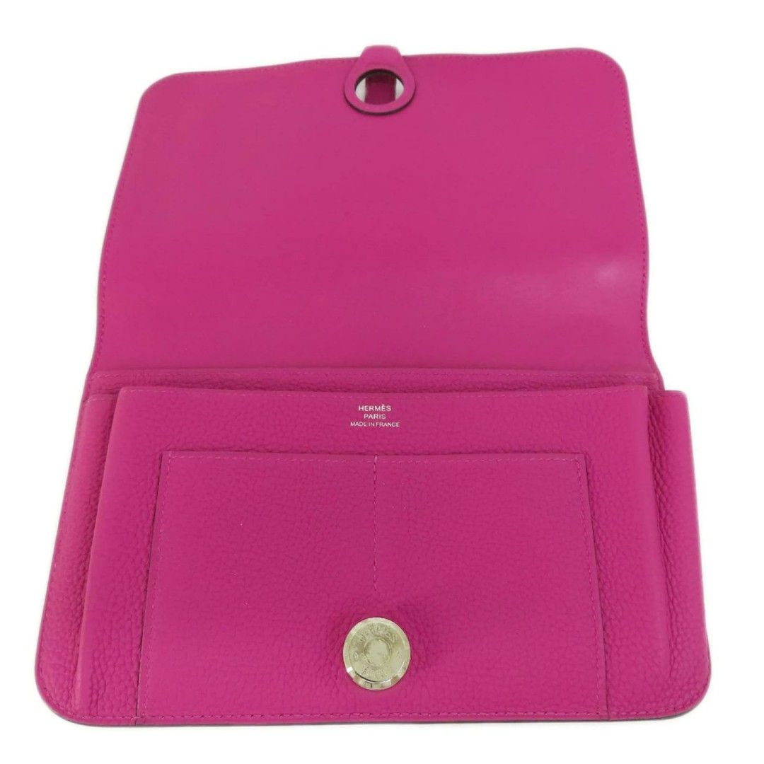 Hermes wallet and card holder (Category: Wallets & Card holders) located in Manila. Submitted by mashei_sario (Listing ID 1342074819, Image 3). Description: Pink Hermes wallet and card No inclusion preloved.