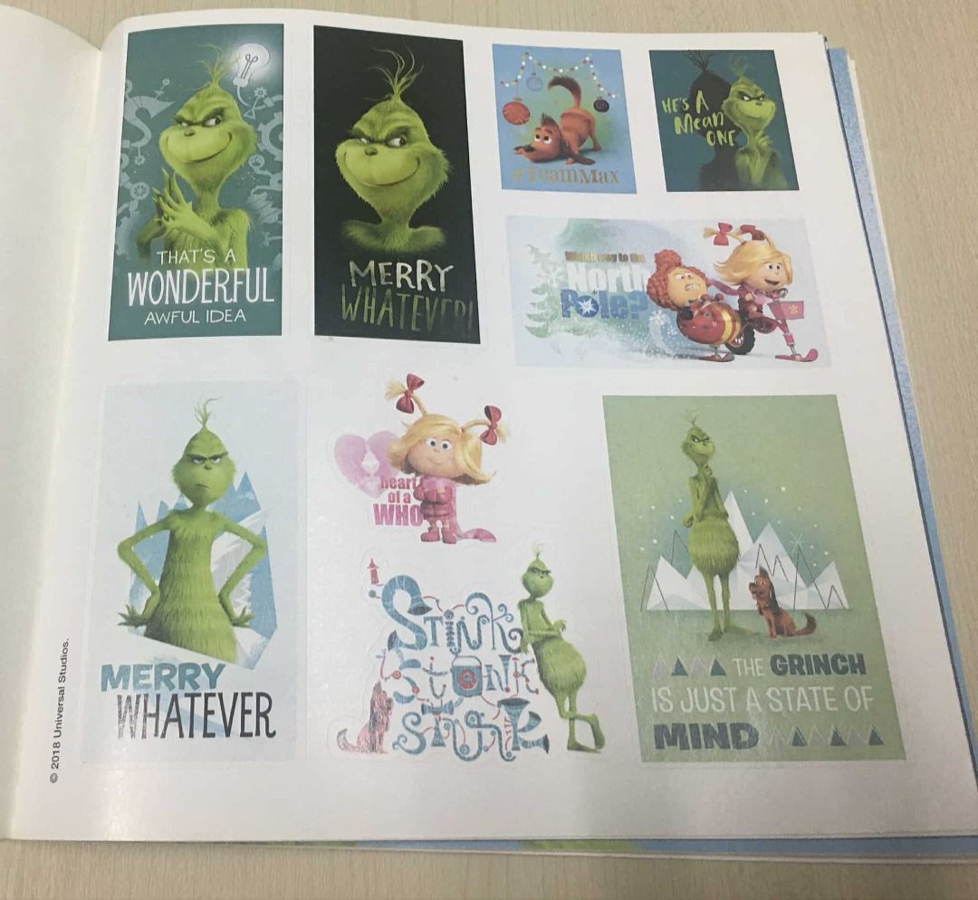 How The Grinch Stole Christmas Book Set, Hobbies & Toys, Books ...