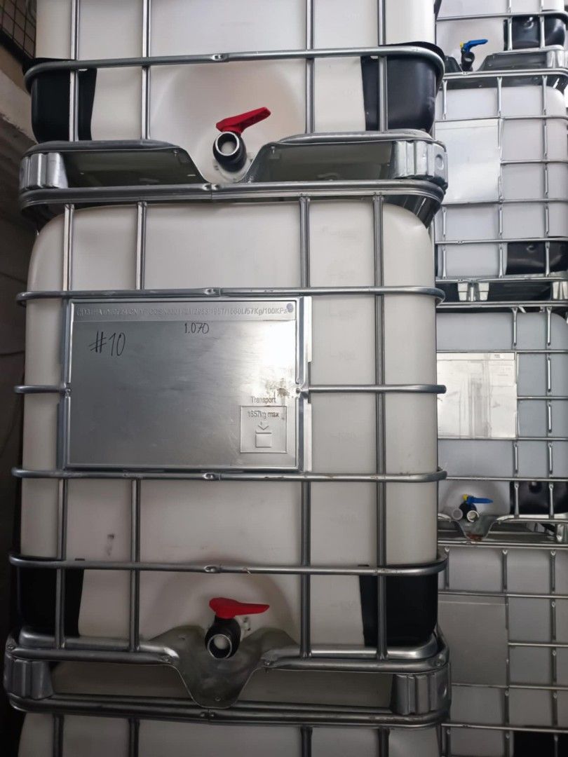 Ibc tank 1000 liters (Category: Construction & Building Materials) located in Manila. Submitted by ajtngco (Listing ID 1342134832, Image 2). Description: almost new ibctank ready to use can be use for home gardening . water stock. for construction site. business , and etc save water before the summer🫶 we have page on fb just message me here if ur interested we have different kinds of container and big blue drum. thank you.