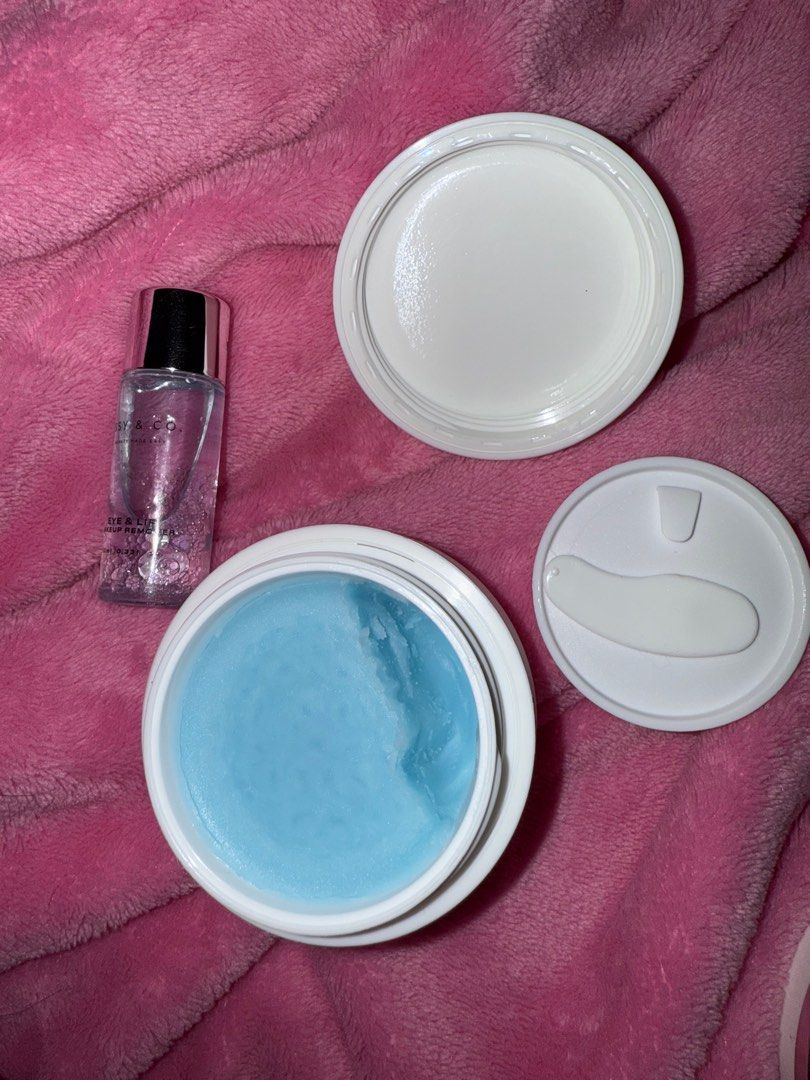 ISSY Cleansing Balm + Eye & Lip Makeup Remover (Category: Makeup) located in Manila. Submitted by eancc (Listing ID 1342133053, Image 2). Description: SRP is 549 + 299, Selling for 380 Balm is 80% full, no damages, eye lip remover never been used, as is no box SOLD AS BUNDLE. only negotiable to buy individually if buyer will buy from 2 or more listings. ❌🙅🏻‍♀️ NO SWAPS MOP: Gcash, BDO, BPI.