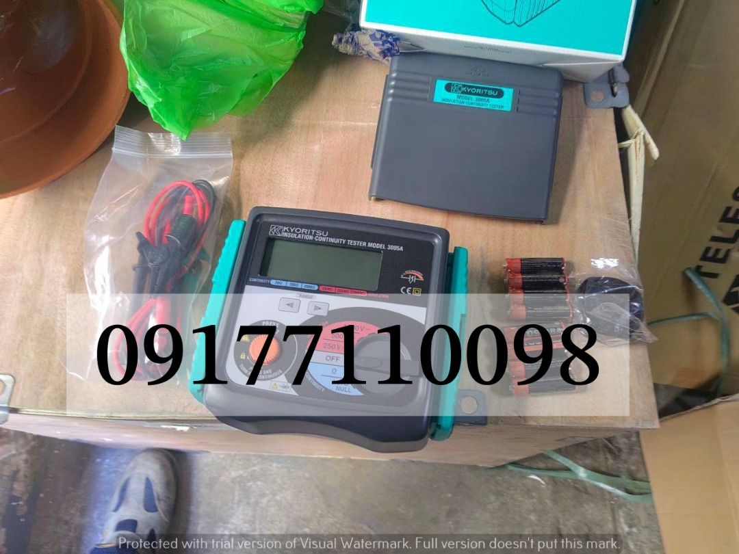 Kyoritsu megger tester (Category: Other Home Furniture) located in Manila. Submitted by joeyroque09 (Listing ID 1342037222, Image 1). Description: .