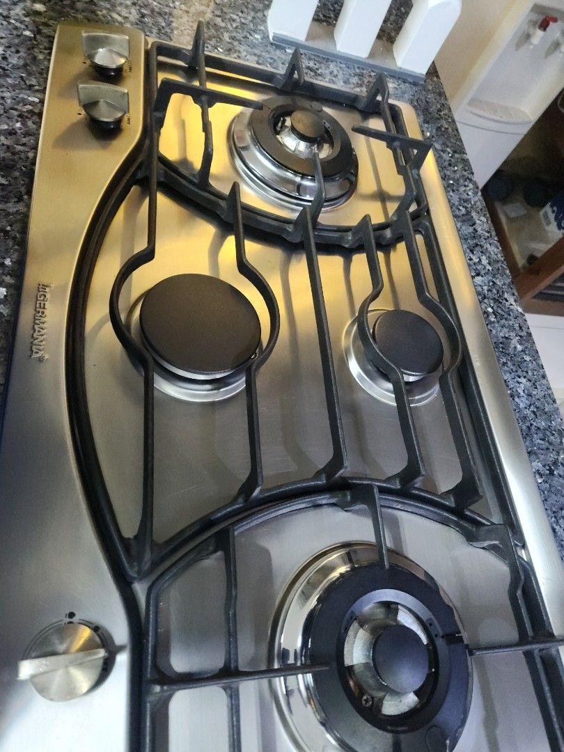 La germania stove (Category: Cookware & Accessories) located in Manila. Submitted by bestbuys.bestbuys (Listing ID 1342053320, Image 3). Description: never used naka display lang sa condo as in never nalutuan or nasalpakan ng gas or saksak ng kuryente display lang sa condo.