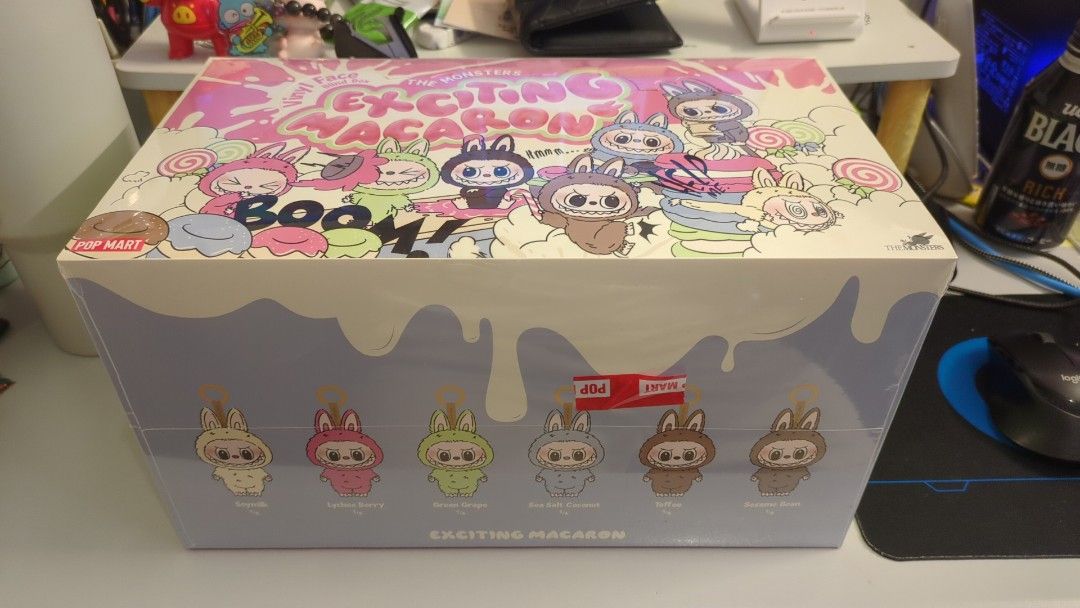 正規品・未開封 Labubu マカロン.have a seat .enery3箱 POP
