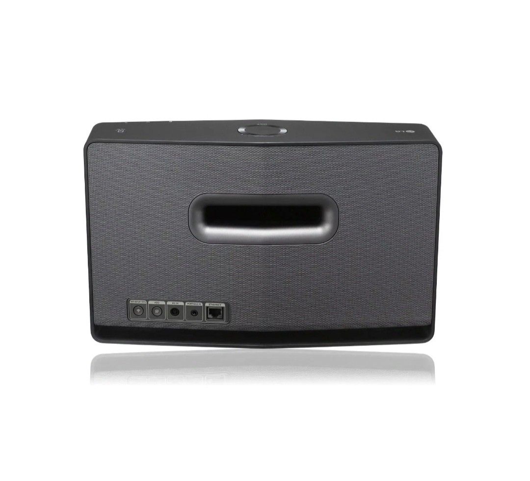 LG Wireless Multi-room Audio (Category: Soundbars, Speakers & Amplifiers) located in Las Pinas. Submitted by jaziyah4 (Listing ID 1341978772, Image 3). Description: used, no box in excellent working condition no box Top highlights Brand: LG Model: NP8740 Speaker Maximum Output Power: 70 Watts Connectivity Technology: Wi-Fi Mounting Type: Tabletop Mount Model Name: H7 Speaker Type: Multi Room.