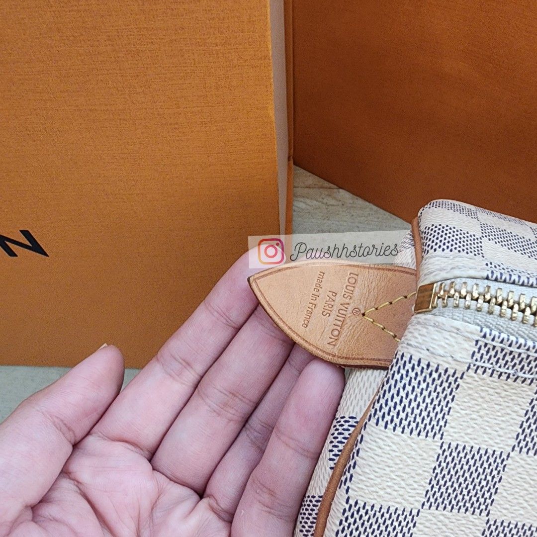 LV Azur Speedy 35 (Category: Luxury Bags & Wallets) located in Mandaluyong City. Submitted by paushhstore (Listing ID 1342077041, Image 2). Description: Preloved Rank A Inclusion: Box, paperbag, lock and key set, authenticity card and bag organizer that also serves as a shaper. layaway available.