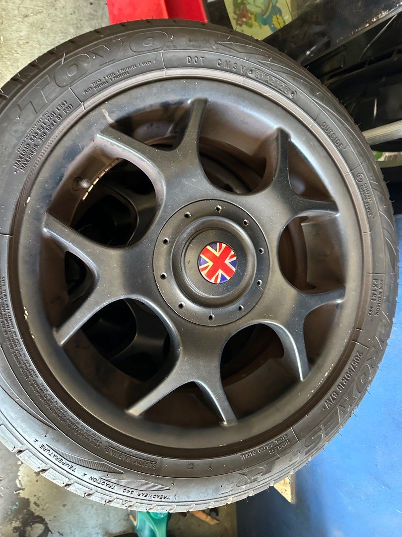Mini cooper r56 r53 sport rim 16 inch pcd 100 myvi alza ativa, Auto ...