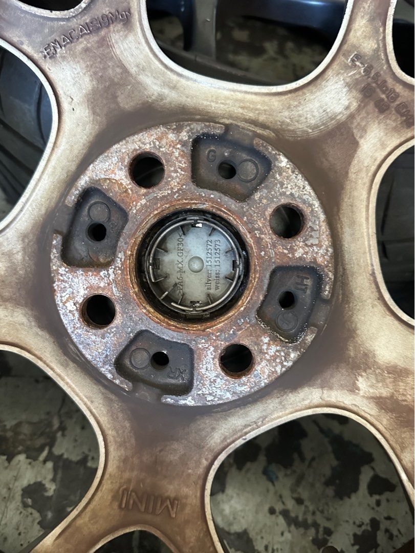 Mini cooper r56 r53 sport rim 16 inch pcd 100 myvi alza ativa, Auto ...