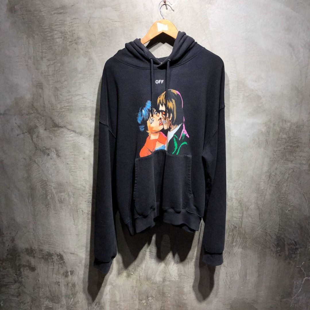 Off white vampire hoodie clearance