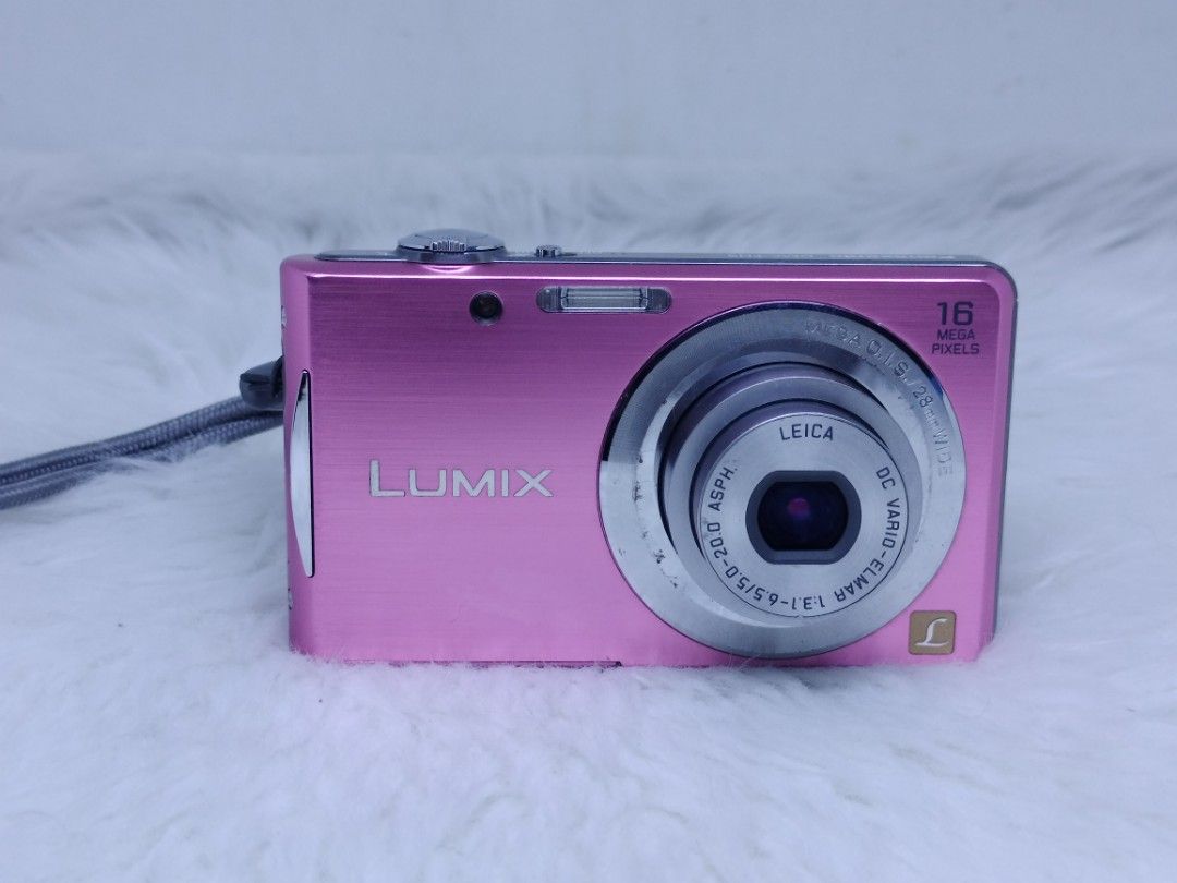 panasonic lumix fh5 ccd sensor rare pink (Category: Cameras) located in Manila. Submitted by ultimogizmos (Listing ID 1342022980, Image 1). Description: Panasonic Lumix DMC-FH5 16.1 MP Digital Camera with 4x Optical Image Stabilized Zoom with 2.7-Inch LCD no issues unit battery universal charger last price actual and sample pics posted last price.