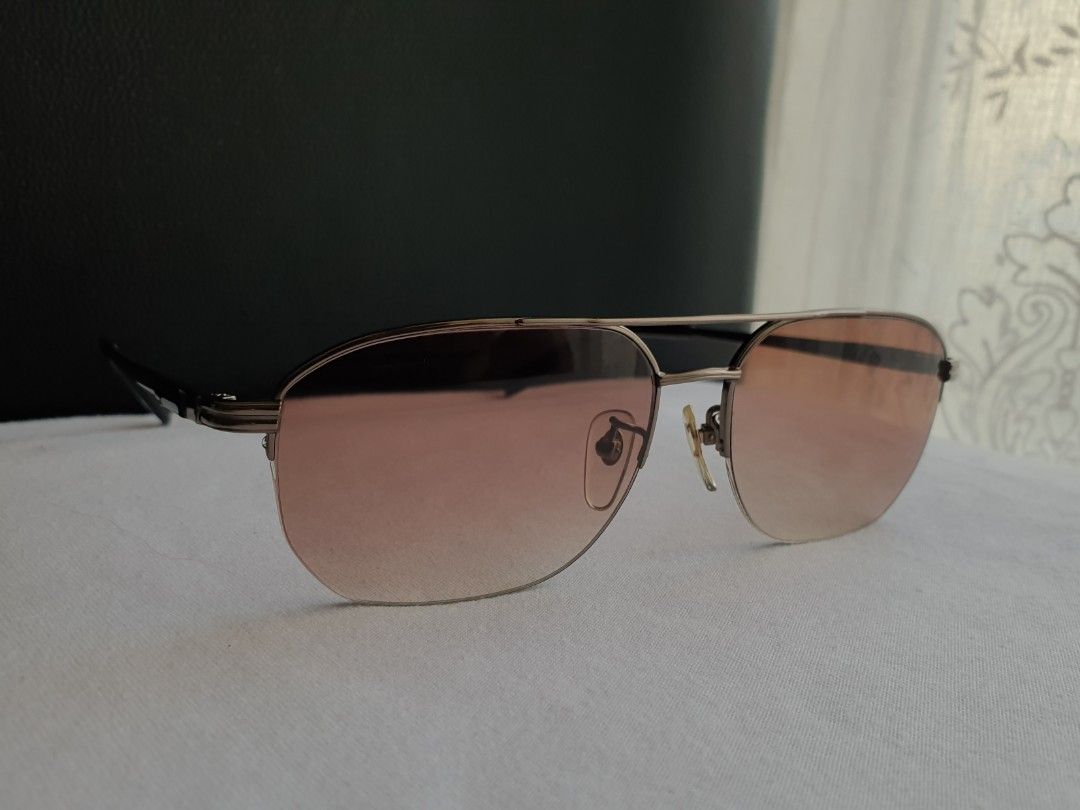 Paris Half Rim Aviator Sunglasses Men s Fashion Watches Accessories Sunglasses Eyewear on Carousell