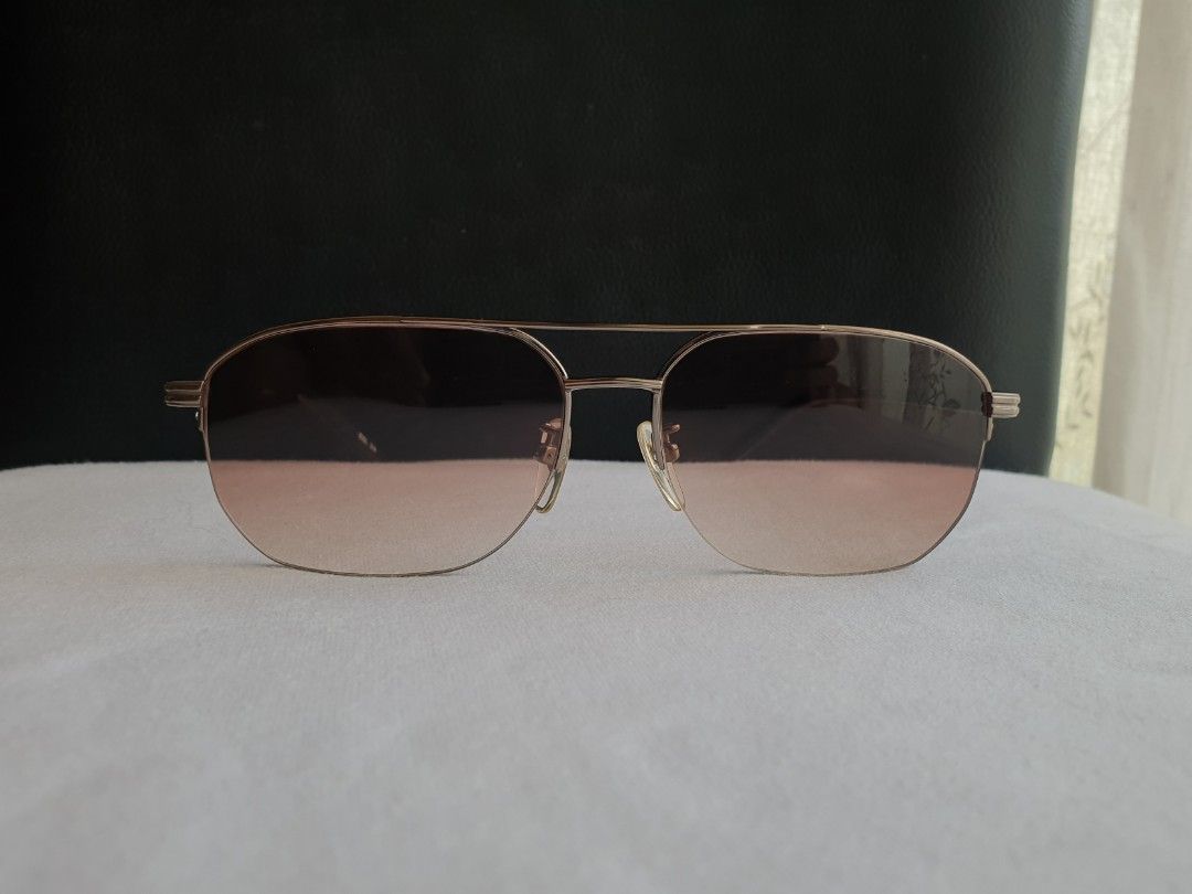 Half rim aviator sunglasses clearance