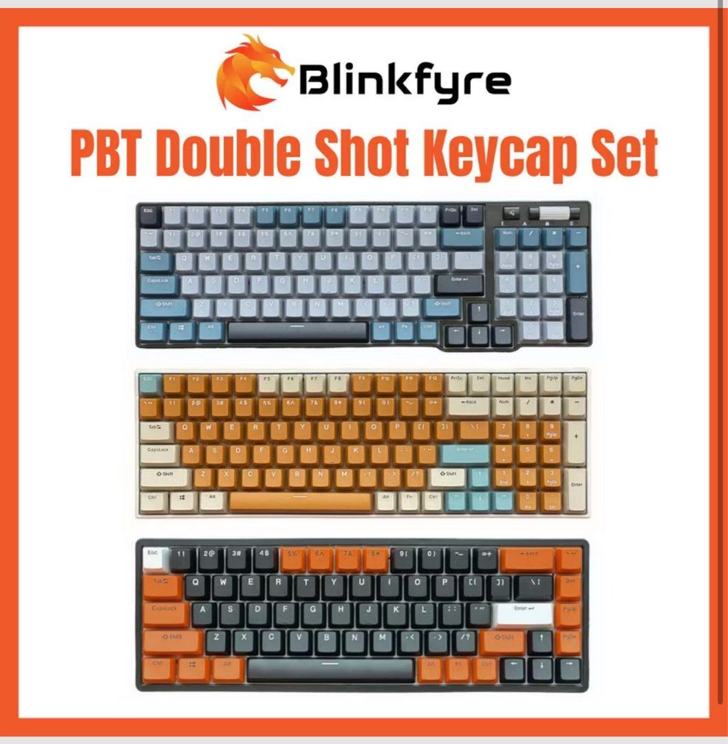 PBT Double Shot Keycap Set - OEM Profile459949263795015681