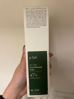 p’lab The plant base AC clear cica cleansing foam 韓國積雪草洁面泡沫64193058724994110