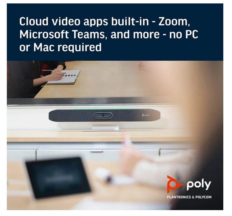 Poly Studio X50 4K Ultra HD Video Conferencing System, Computers & Tech ...