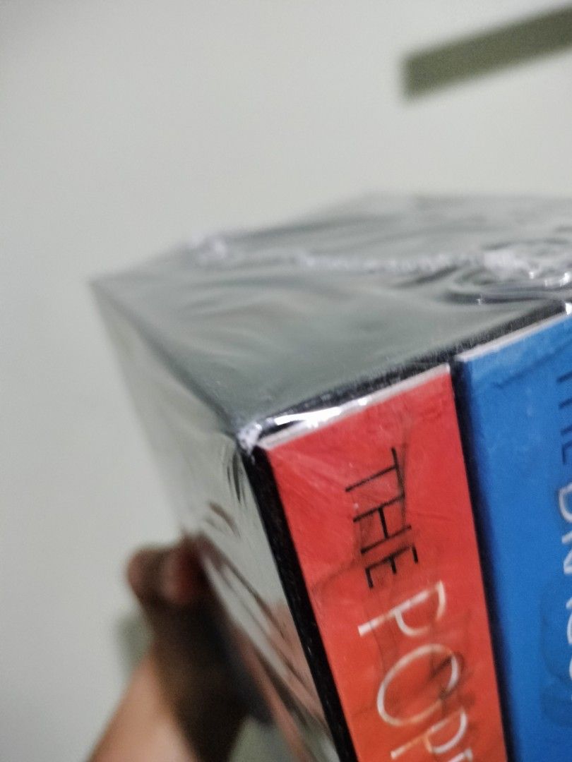 Poppy War Trilogy by RF Kuang (Category: Storybooks) located in Tuguegarao City. Submitted by potaetonim (Listing ID 1341975262, Image 2). Description: has dents due to shipping brand new sealed.