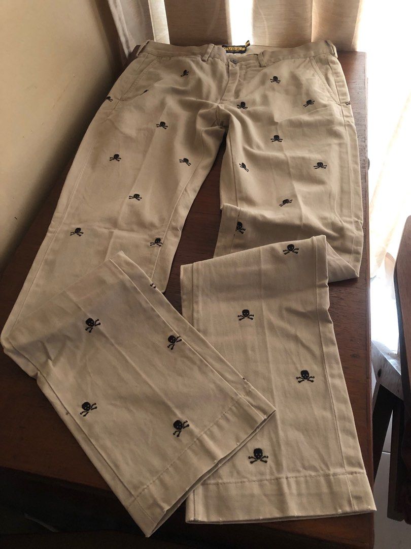 Ralph lauren skull and crossbones pants clearance