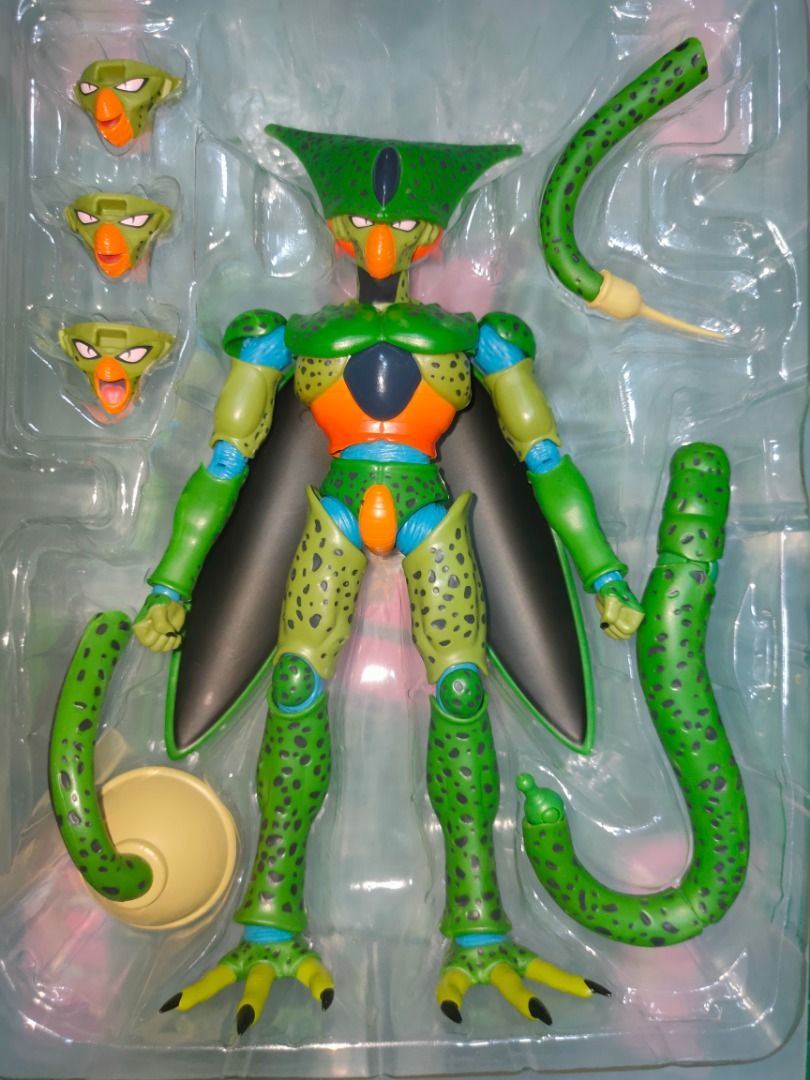 S.H.Figuarts SHF Dragon Ball Cell First Form, Hobbies & Toys, Toys ...
