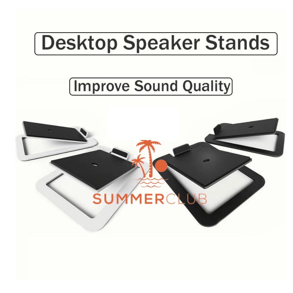 Tabletop Holder Desktop Speaker Stands for Small Speakers Metal To ...