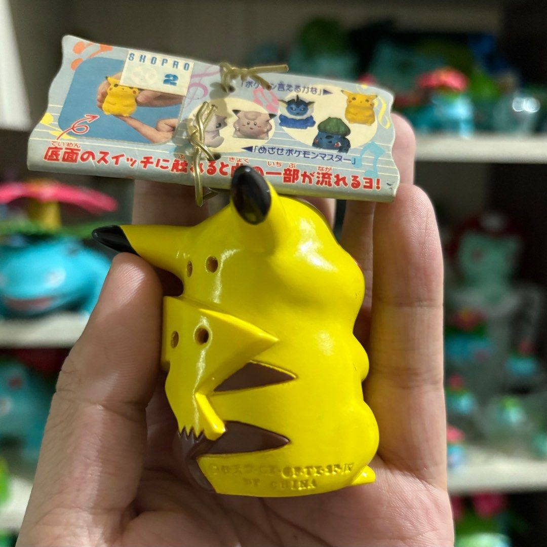 Vintage Pikachu keychain with paper tag (Category: Character Goods) located in Makati City. Submitted by kaypatricktayo (Listing ID 1342031144, Image 3). Description: Vintage Pikachu keychain I got because it was a part of a set with a Bulbasaur one, only bought it for the latter so I’m selling it MOD: Lalamove for NCR LBC for outside of Metro Manila.