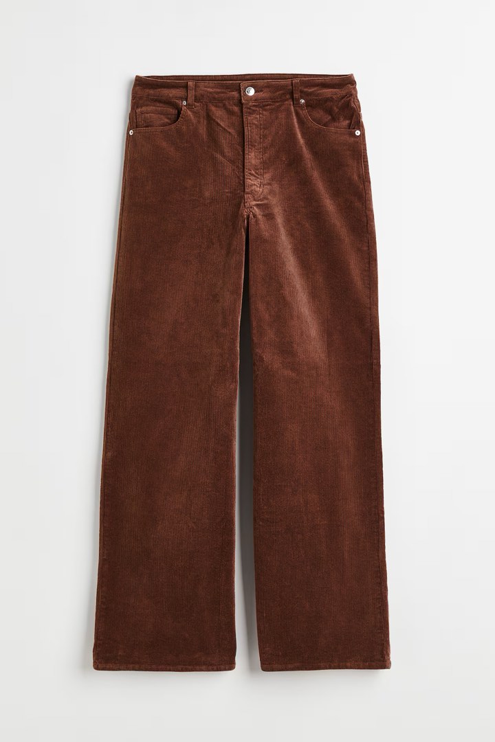 Corduroy Wide Leg Shorts