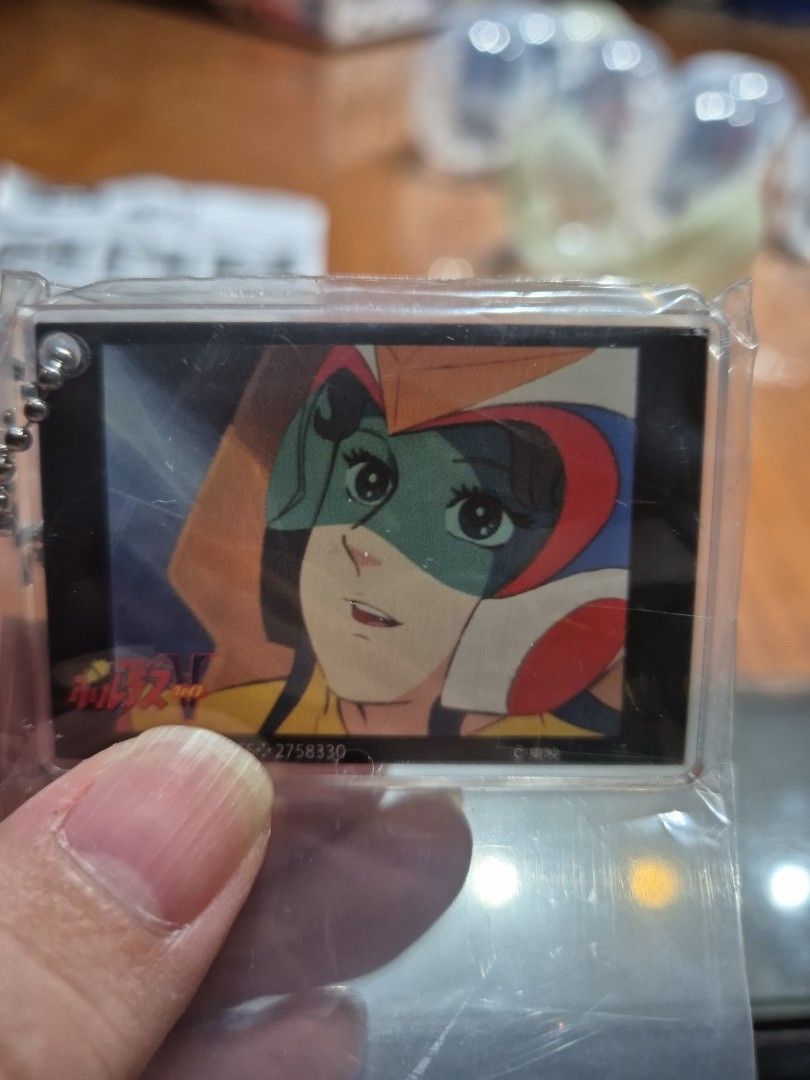 Bandai Voltes V Acrylic Charm (Category: Character Goods) located in Quezon City. Submitted by macrossandmore (Listing ID 1342245352, Image 3). Description: Selling Voltes V acrylic charm Have Mark - 1 piece Jaime - 2 pieces Willing to swap with Voltes V - A Item in Cubao Gcash.