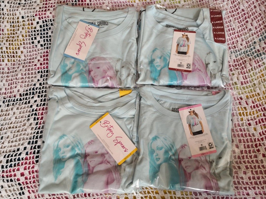 Britney Spears Shirt (Brand new) (Category: Shirts) located in Dangcagan. Submitted by cd_haven5 (Listing ID 1342279642, Image 2). Description: #Authentic #Legit #Original We only sell original items. All items posted are on hand. Please message me for availability of the item/s because the items are also posted on my other online stores. All items are imported unless stated PH. We also accept Pre-orders. #CD_Haven.