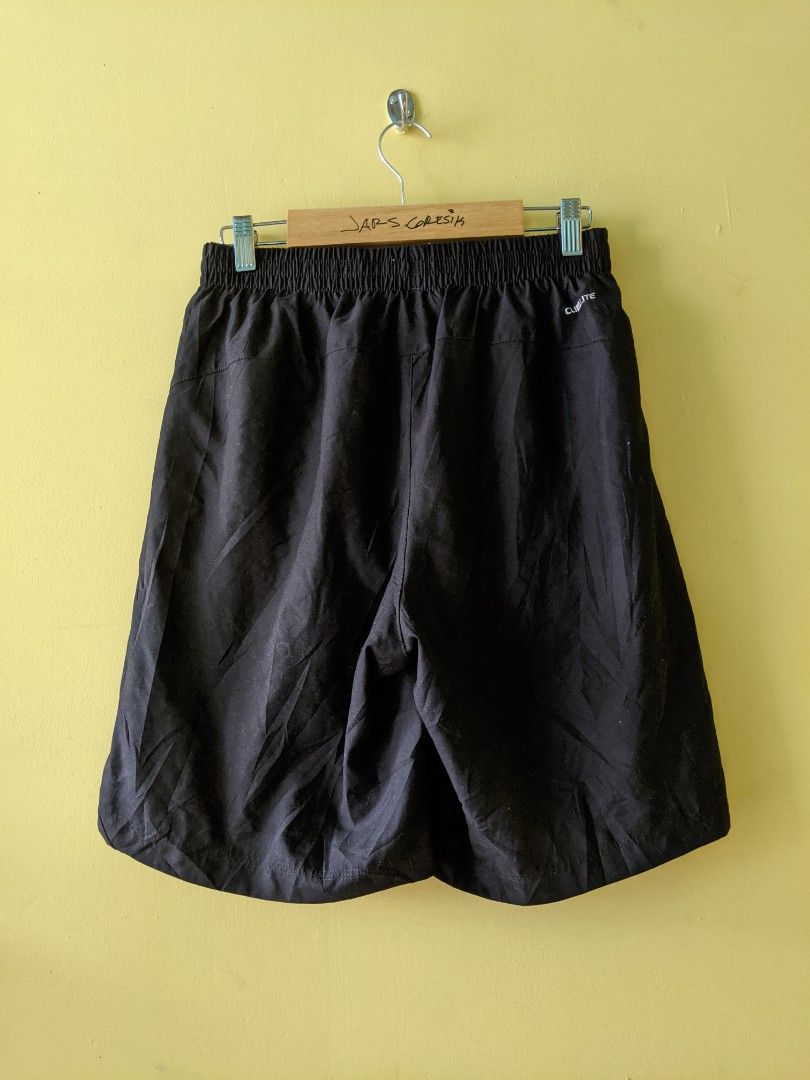 (Celana Branded) Adidas Men's Performance Essentials Climalite Black Shorts
