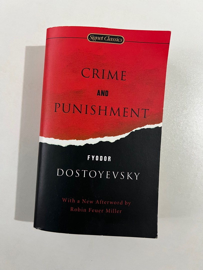 Crime and Punishment by Fyodor Dostoevsky, Hobbies & Toys, Books ...