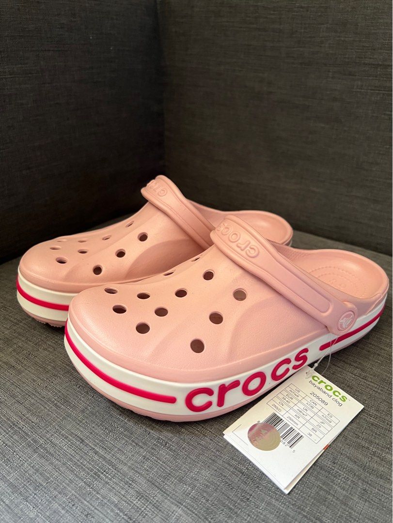 Crocs Bayaband Clogs (New with Tag) (Category: Slippers and slides) located in Cainta. Submitted by stuff01 (Listing ID 1342171059, Image 1). Description: Never used Can fit to size 39.
