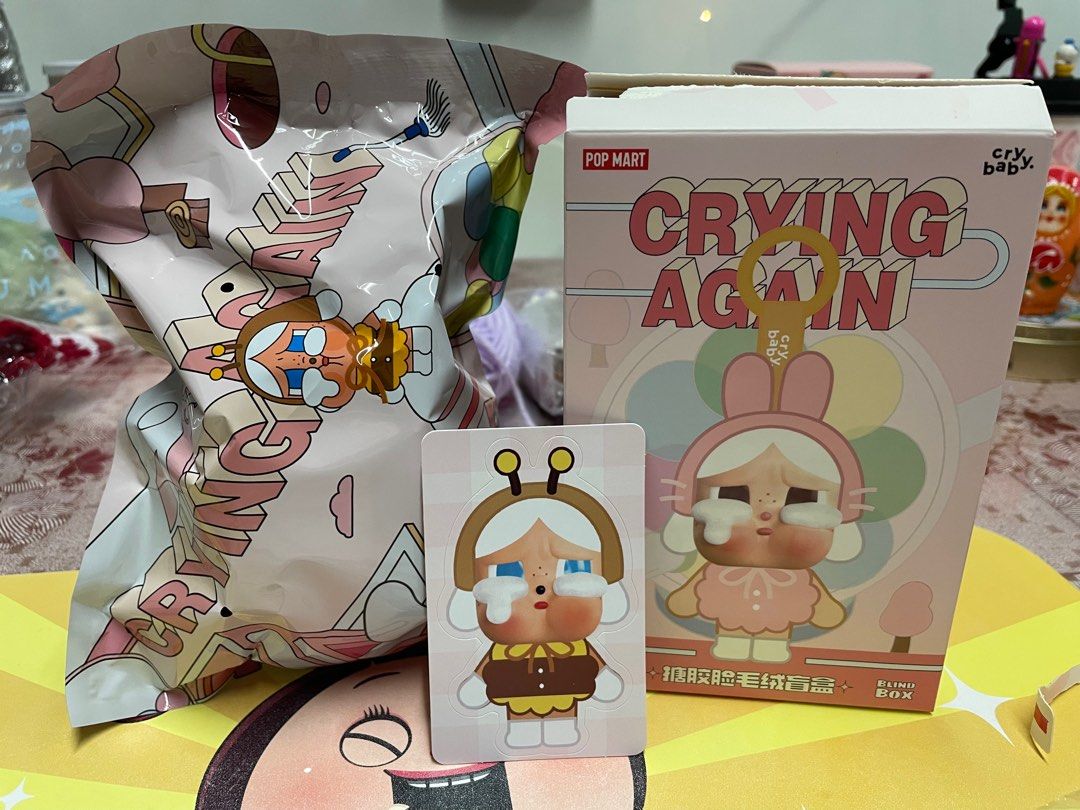 Crying again （分類：設計師玩具及盲盒）位於 Hong Kong。 由 mightytiger.505cb3 提交（商品編號 1342309591，圖片 1）。簡介： 。