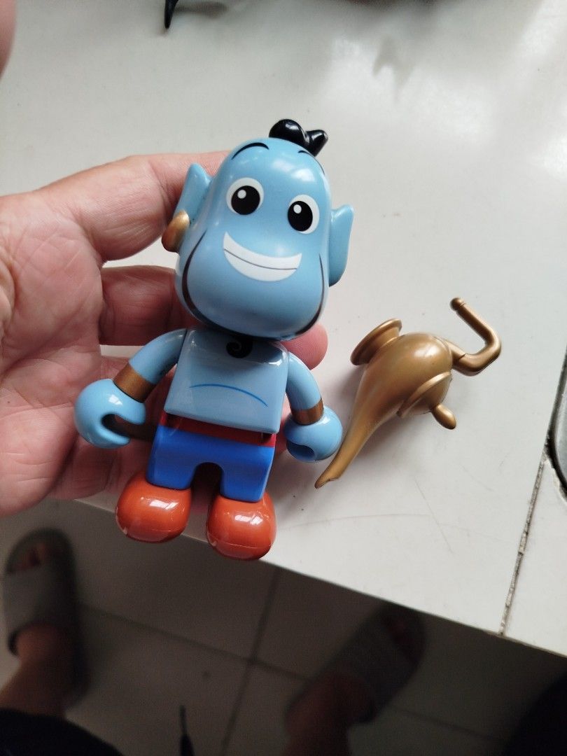 Disney Aladdin ginie figure (Category: Figurines & Statues) located in Santa Rosa. Submitted by toys_r_here (Listing ID 1342303405, Image 2). Description: GOOD FOR GIFT AND COLLECTION as is po Good condition First to pay gets the item pa check nalng sa pic yun condition pm me for questions ship pwede lalamove or jrs Sta rosa and Alabang area atc or.