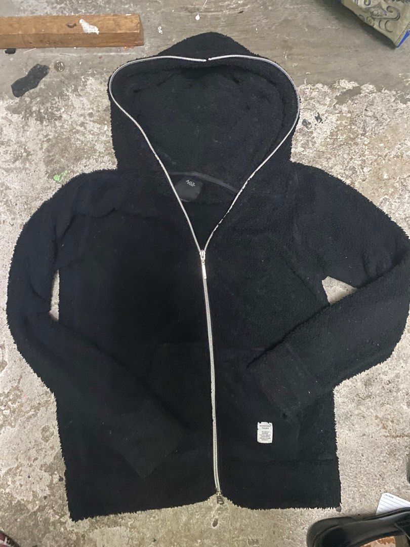 FUR JACKET HOODIE (Category: Activewear) located in Manila. Submitted by kidclutter (Listing ID 1342302354, Image 1). Description: OPIUM or Carti type shi Double Zip 23x25 Dm me your offer or other pics.