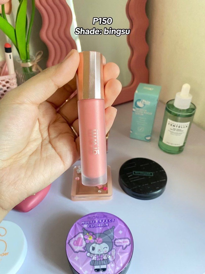 GRWM Make Up (Category: Face Care) located in Paranaque City. Submitted by hellosushiee (Listing ID 1342297045, Image 3). Description: Swatched only, i dont like the shades anymore.
