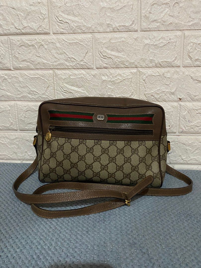 Gucci cherry line sling bag deals