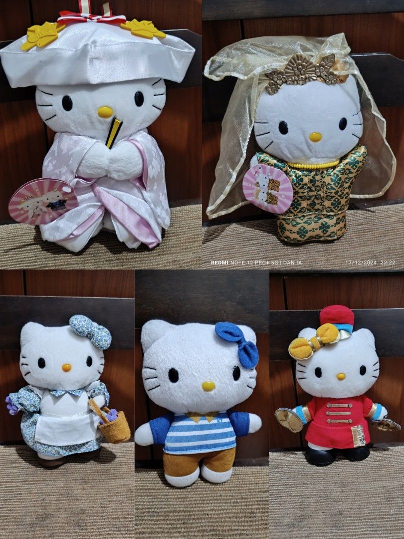 hello kitty stuff toys 280 each (Category: Plushies & Soft Toys) located in Arayat. Submitted by imeon13 (Listing ID 1342302796, Image 1). Description: 280 each.