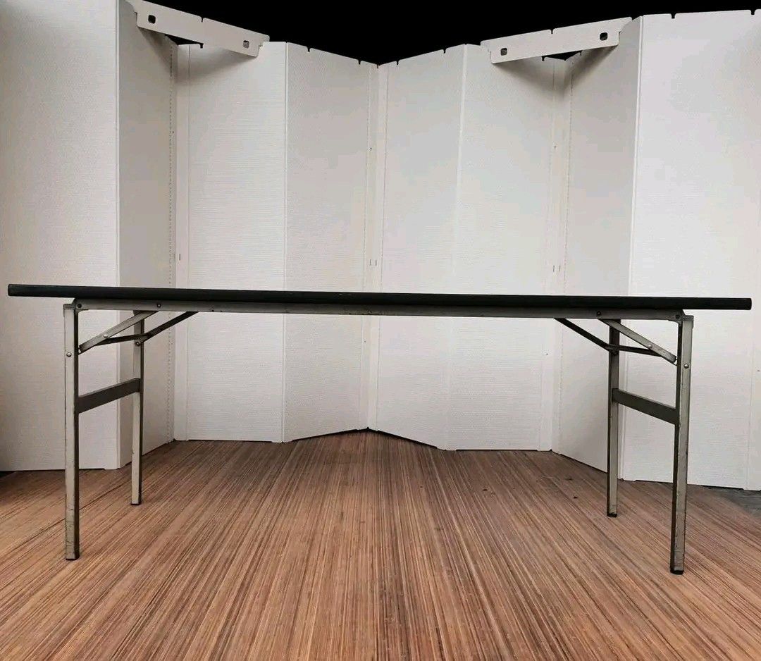 Houtoku long table (Category: Tables & Sets) located in Quezon City. Submitted by matetdevis13 (Listing ID 1342269994, Image 3). Description: Houtoku Long Table / Folding / Multipurpose / Buffet Table / 6ft. Length Price: 3500 L71 x W23.5 x H28 In good condition Code AKC B16-027.