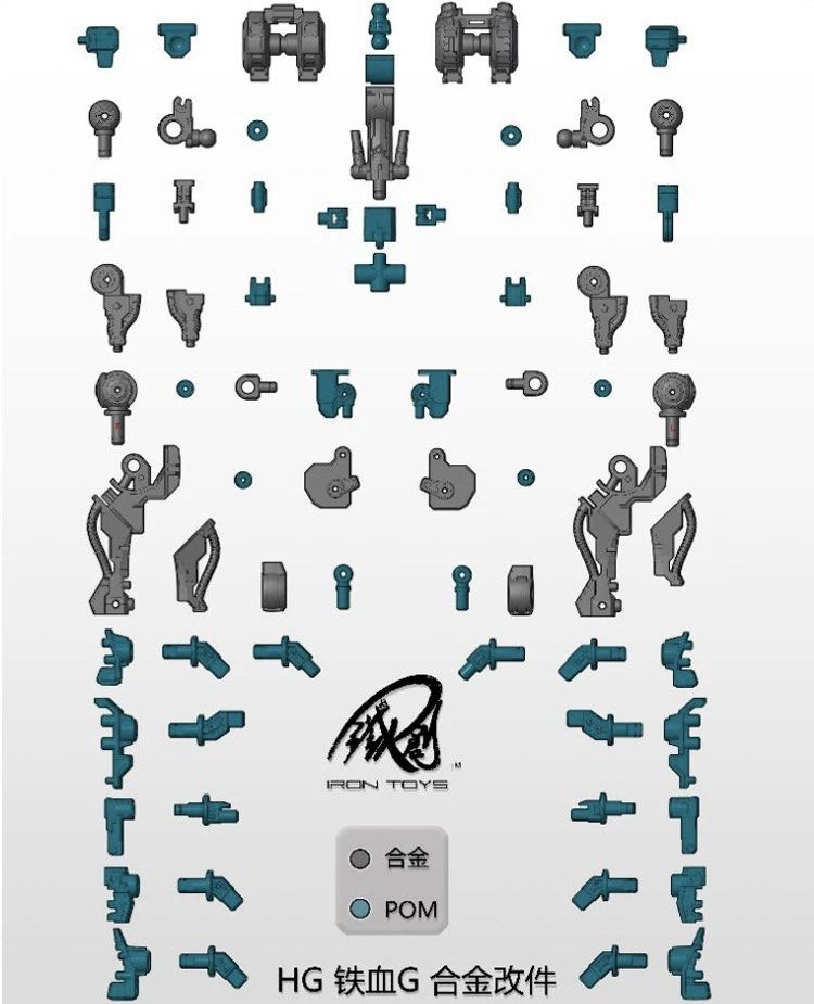 Metal Inner Frame for HG Barbatos/Lupus/Rex/Iron Blooded Orphan / Vidar/Kimaris /Bael/Astaroth etc. Gundam 1/144 by Tie Chuang (Category: Gundam Model Kits) located in Singapore. Submitted by gunpla (Listing ID 1342248406, Image 5). Description: Pre order. Brand new in box. No meet up. Name: Metal Inner Frame for HG Iron Blooded Orphans 72 Gundam Frames Made by: Tie Chuang 🔥Create the Metal Build vibe! 🔥High metal content. Make your HG Gundams 