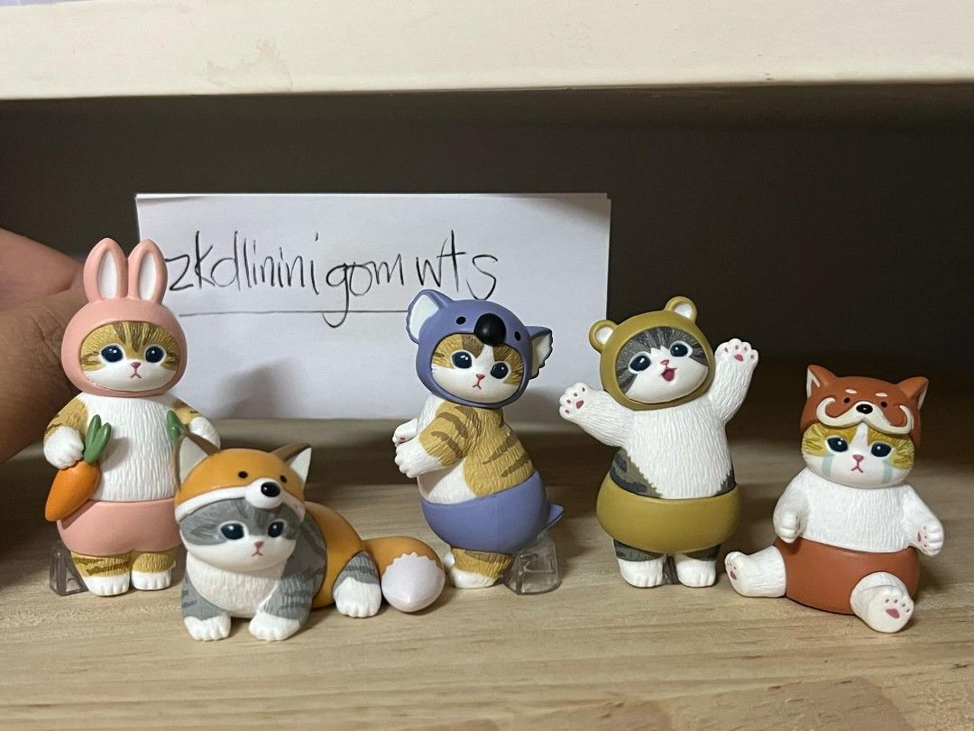 Mofusand Nyan Pants Figure Set (Category: Designer & Blind Box Toys) located in Quezon City. Submitted by zkdlininigomwts (Listing ID 1342218061, Image 1). Description: Authentic Complete inclusions Selling at SRP Free SF nationwide (for J&T, GGX, JRS only) MOP: Gcash BPI MOD: J&T, SDD.