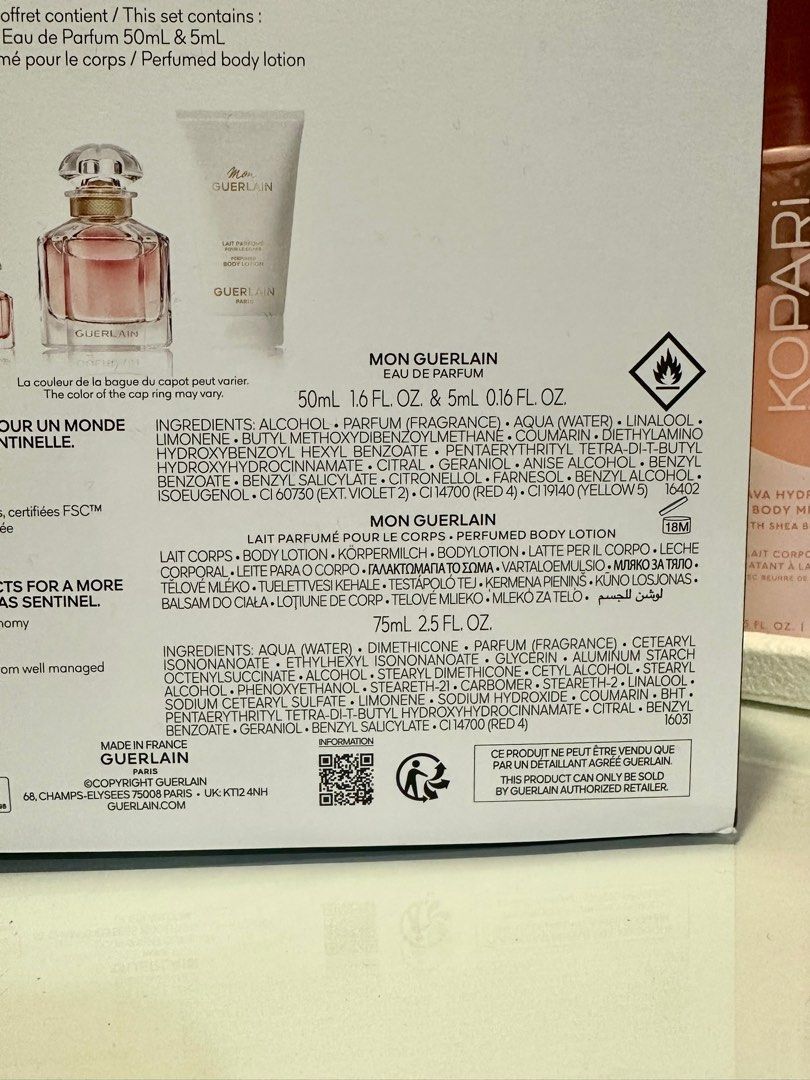 Mon Guerlain Perfume Gift Set (Category: Fragrance & Deodorants) located in Makati City. Submitted by prettylittlevials (Listing ID 1342175087, Image 3). Description: Authentic Guerlain See photos for inclusions Bought in Guerlain in Paris .
