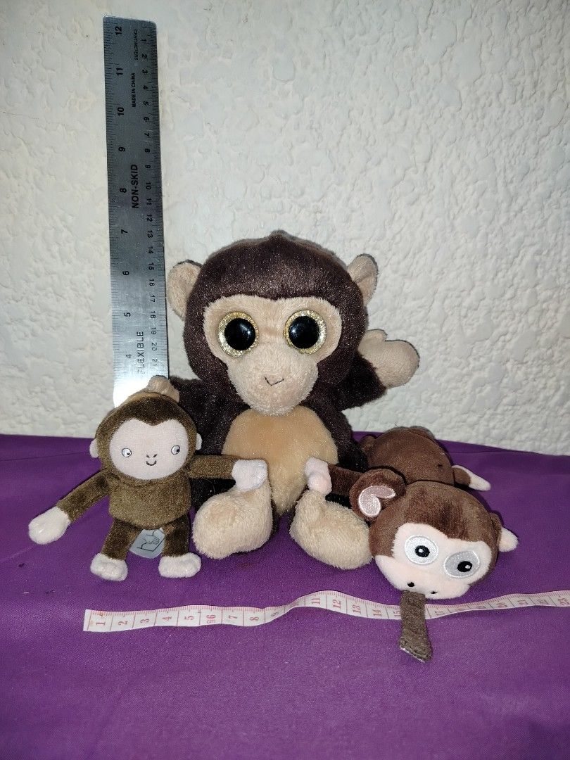 Monkey plush toy take all (Category: Plushies & Soft Toys) located in Rizal. Submitted by pms002 (Listing ID 1342170446, Image 1). Description: .