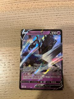 necrozma v pokemon card value Amazon.com: Necrozma V - 063/163 - Ultra Rare - Sword & Shield main image 0