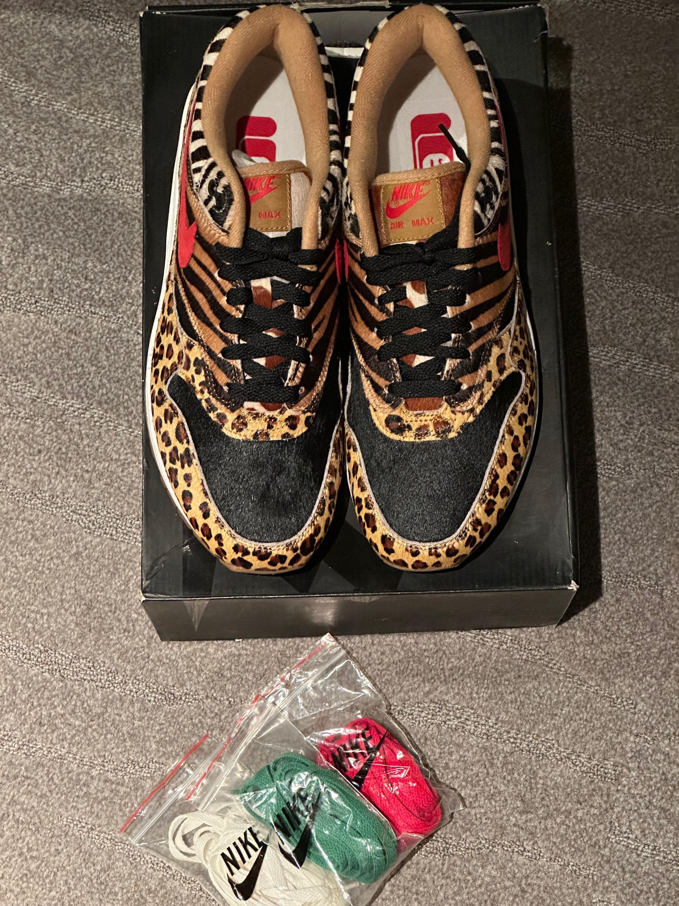 Nike Air Max 1 Atmos DLX Animal Pack / Safari 2.0, Luxury 