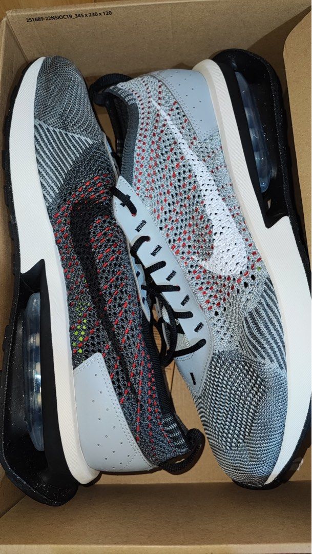 Nike Airmax Flyknit Racer size 13 (Category: Sneakers) located in Manila. Submitted by zekeong (Listing ID 1342191361, Image 1). Description: Brandnew size 13US Complete with og box 3.7k only.