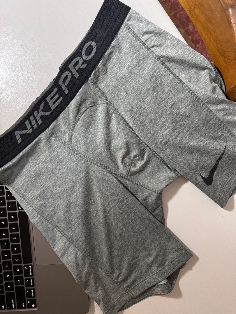 Nike Pro Classic Compression Shorts (Category: Activewear) located in Davao. Submitted by walterwhite001 (Listing ID 1342263078, Image 1). Description: Size M on tag Issues: (please refer to photos) - Crack on Nike print - Minor flaws sa garter ng back part For running and gym use Slightly negotiable Sf to be shouldered by buyer..