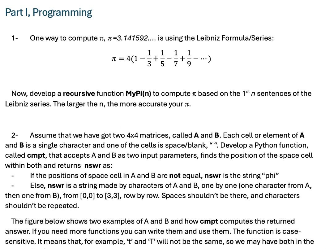 NUS notes for CS1010E: Programming methodology (Python) (Category: Textbooks) located in Singapore. Submitted by killua1170 (Listing ID 1342158211, Image 4). Description: Includes codes for all 3 assignments, past years PEs, PE for my year, self created notes, past year finals papers and answers, and codes for diagrams (heart, flower, MDA) Taken in AY23/24 Sem 2 Grade: A+.