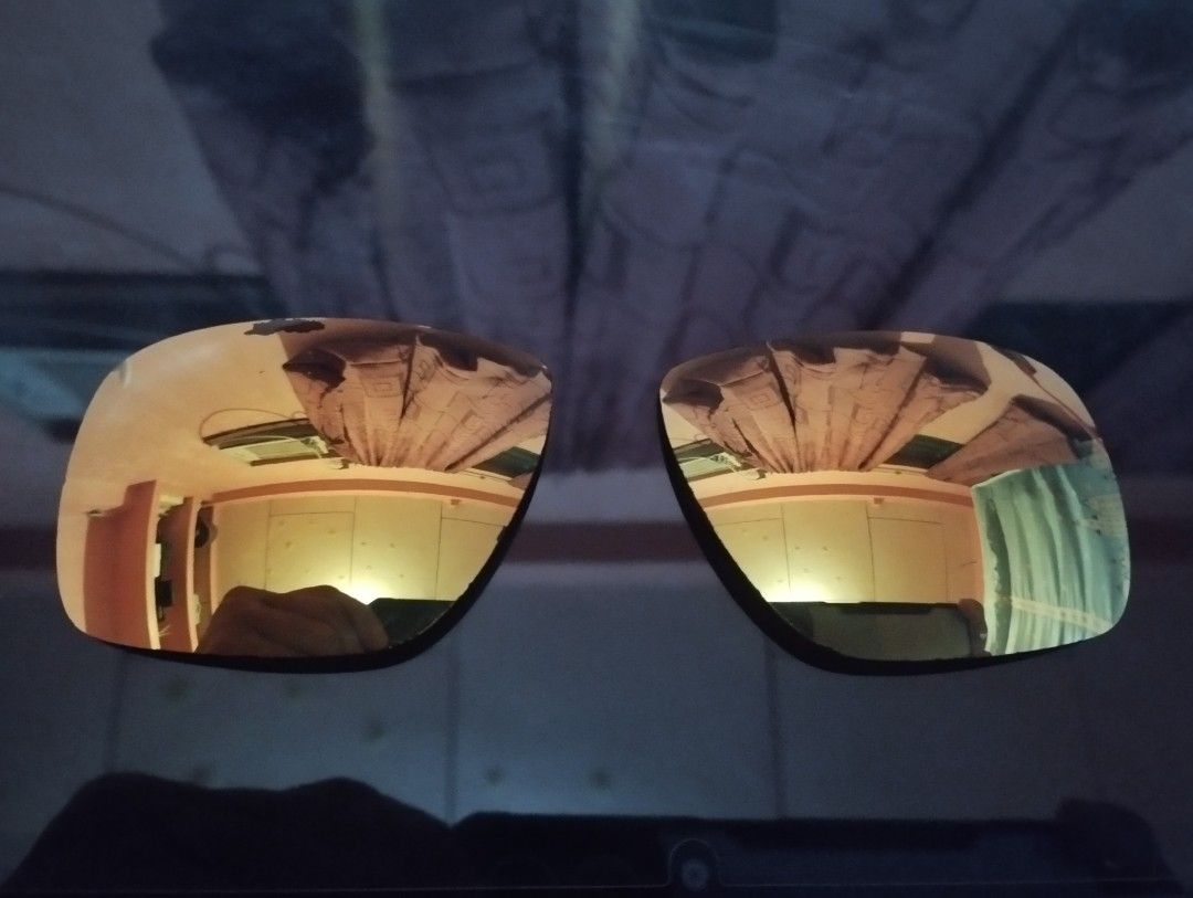 Oakley Dispatch 1 lens (Category: Sunglasses & Eyewear) located in Cebu City. Submitted by limeracing (Listing ID 1342310218, Image 1). Description: For sale: Oakley Dispatch 1 lens - 24k Iridium (from Shawn White frame) Selling for 800 + SF Honest issue: gold film on the lens had flaked off (a common issue with original Oakley lens) - doesn't affect vision while worn MOP: GCash or BPI online transfer 📍 Cebu.