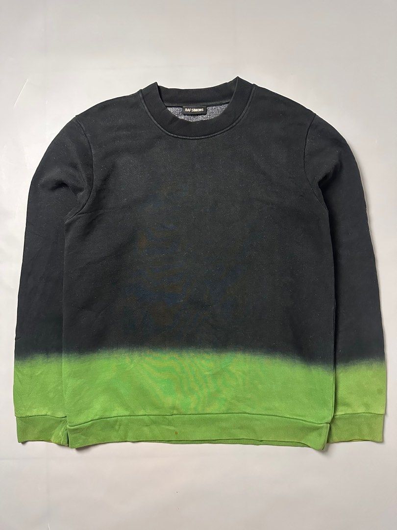 Raf simons dip dye crewneck clearance