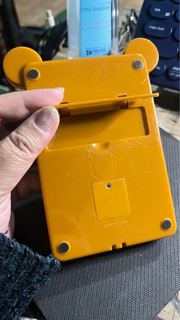 Rillakuma Calculator untested (Category: Stationery & School Supplies) located in Quezon City. Submitted by myladyfromqc (Listing ID 1342292087, Image 3). Description: Rillakuma calculator untested Not sure what the battery is tried LR 44 not working, this might need a different battery. It has a solar power part but since there is no battery it doesn’t work as well. Has minor surface scratch, typical of a used calculator. You can use this for di